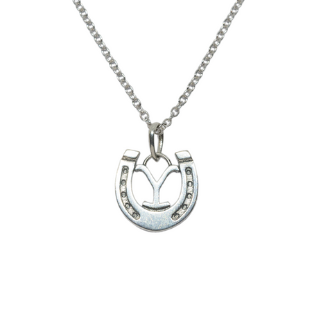 Yellowstone Horseshoe Pendant Necklace