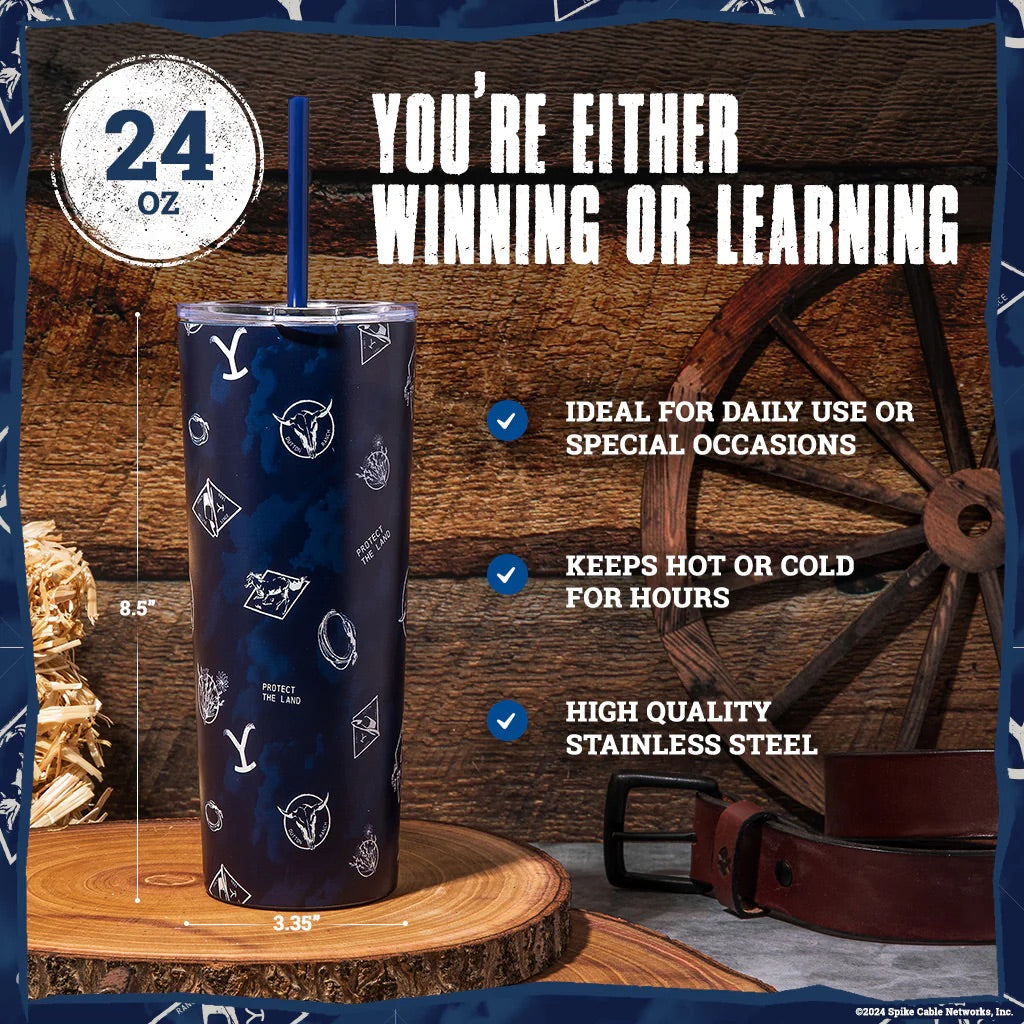 Dragon Glassware® x Yellowstone Protect the Land Tumbler