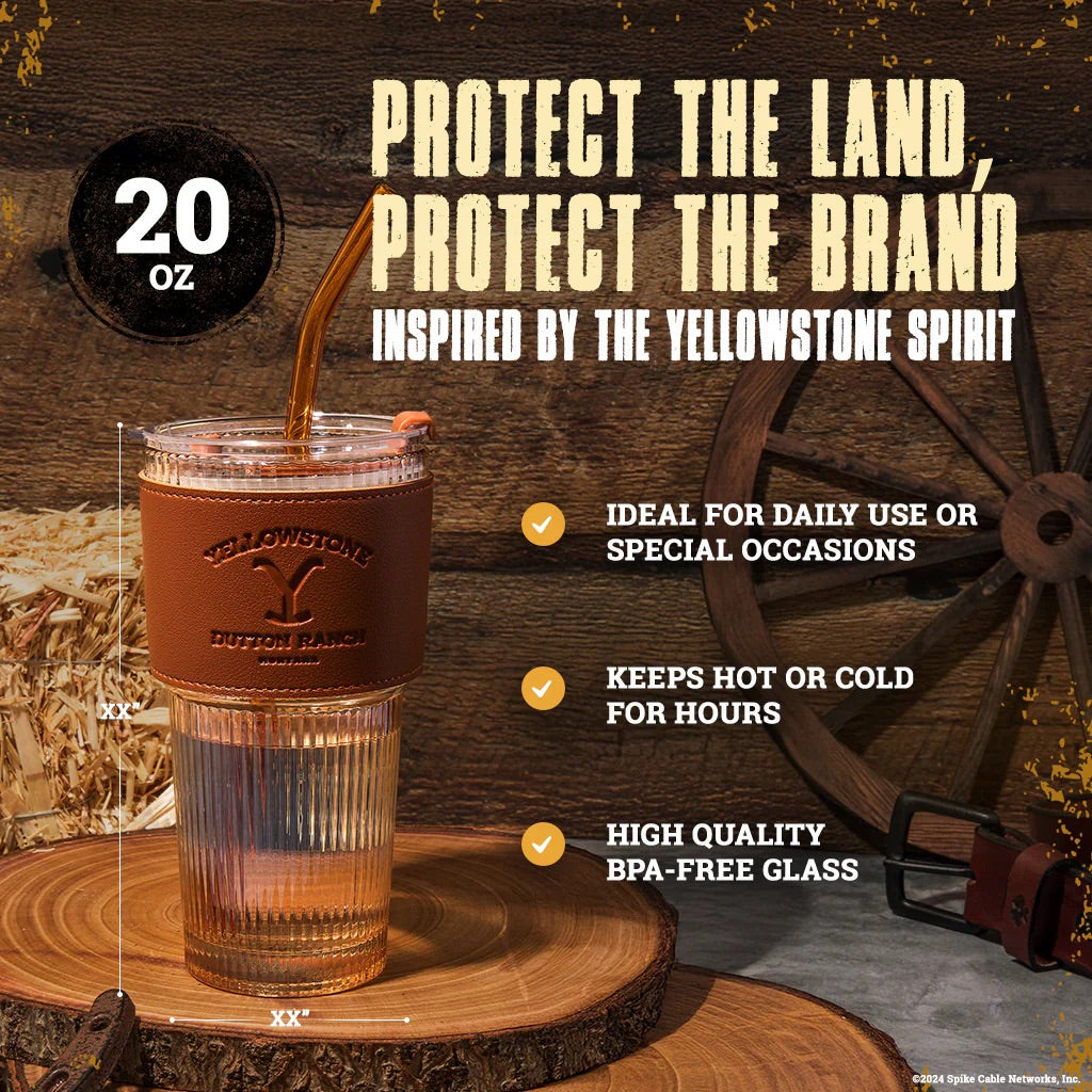 Dragon Glassware® x Yellowstone Drinking Glasses