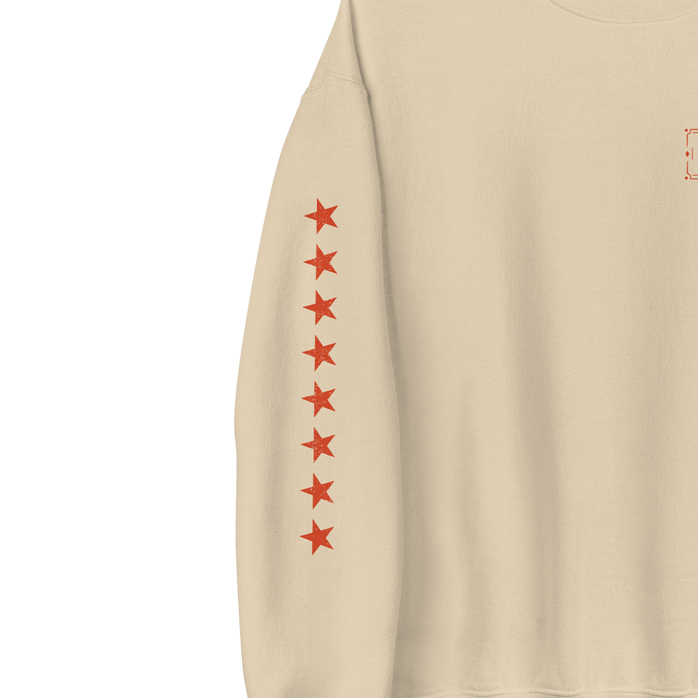 Yellowstone Bunkhouse Ocean Adult Crewneck