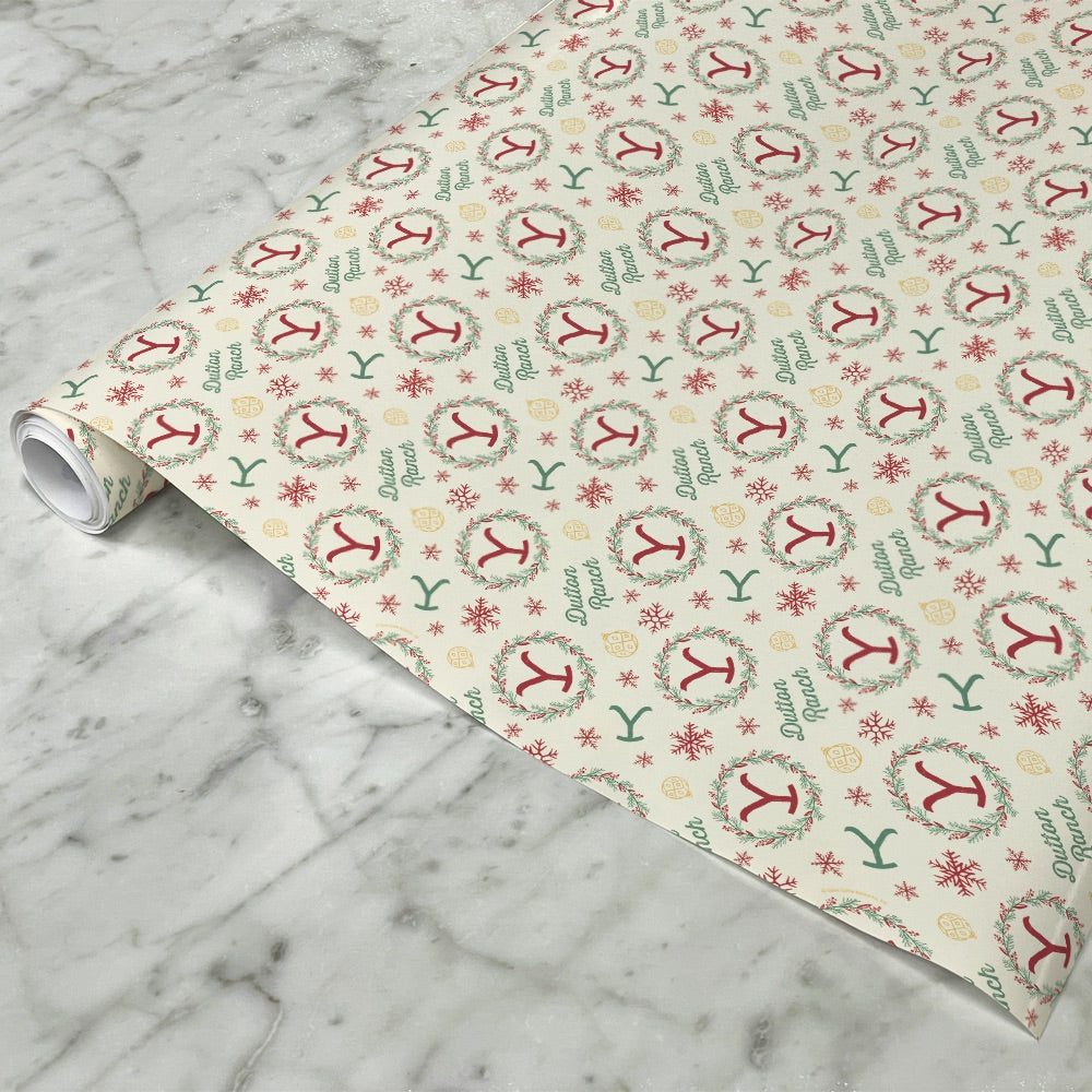 Yellowstone Wreath Satin Gift Wrap
