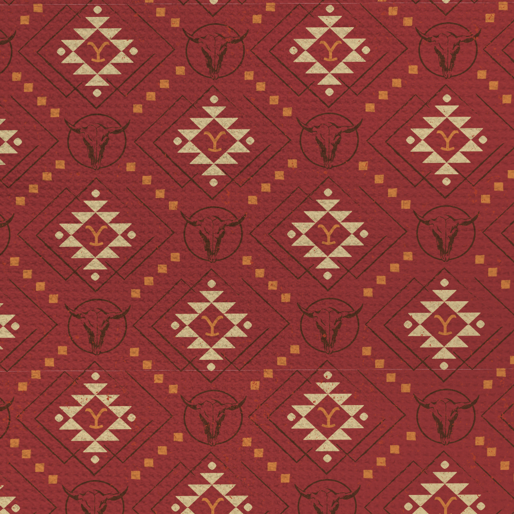 Yellowstone Diamond Pattern Kitchen Towel