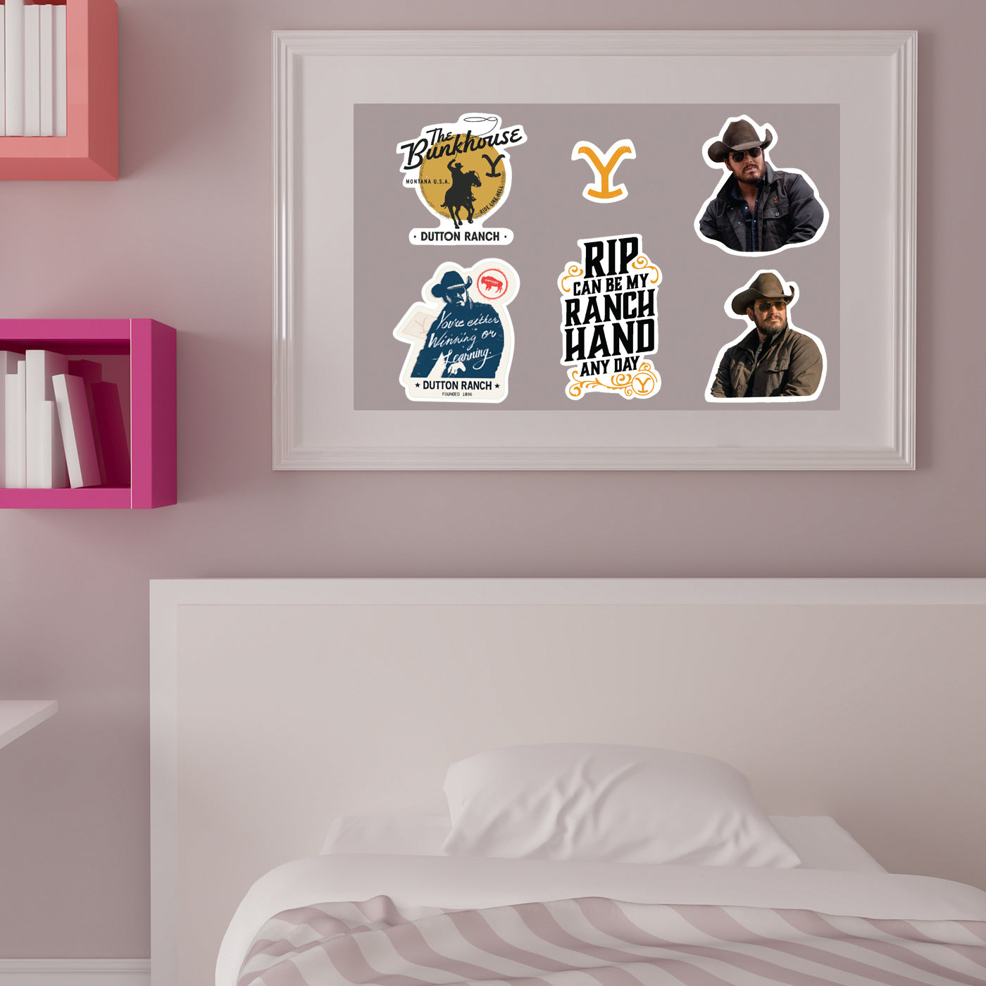 Yellowstone Rip & Beth Wall Decals