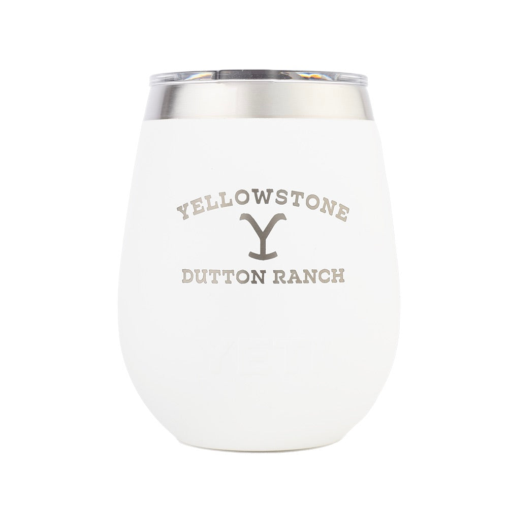 YETI Rambler 10oz Wine Tumbler ホワイト2個セット YETI 2 Pack Set Rambler Wine Tumbler 10 Oz White Stainless