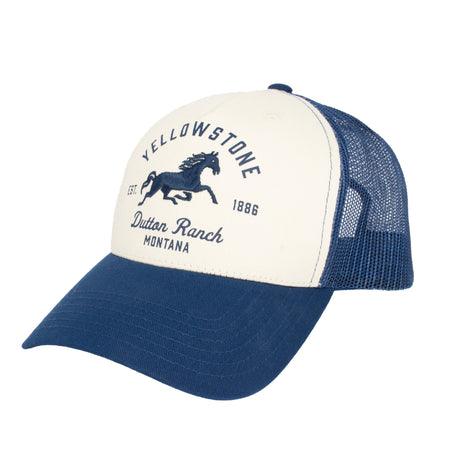 Yellowstone Dutton Ranch Logo Mesh Back Trucker Hat
