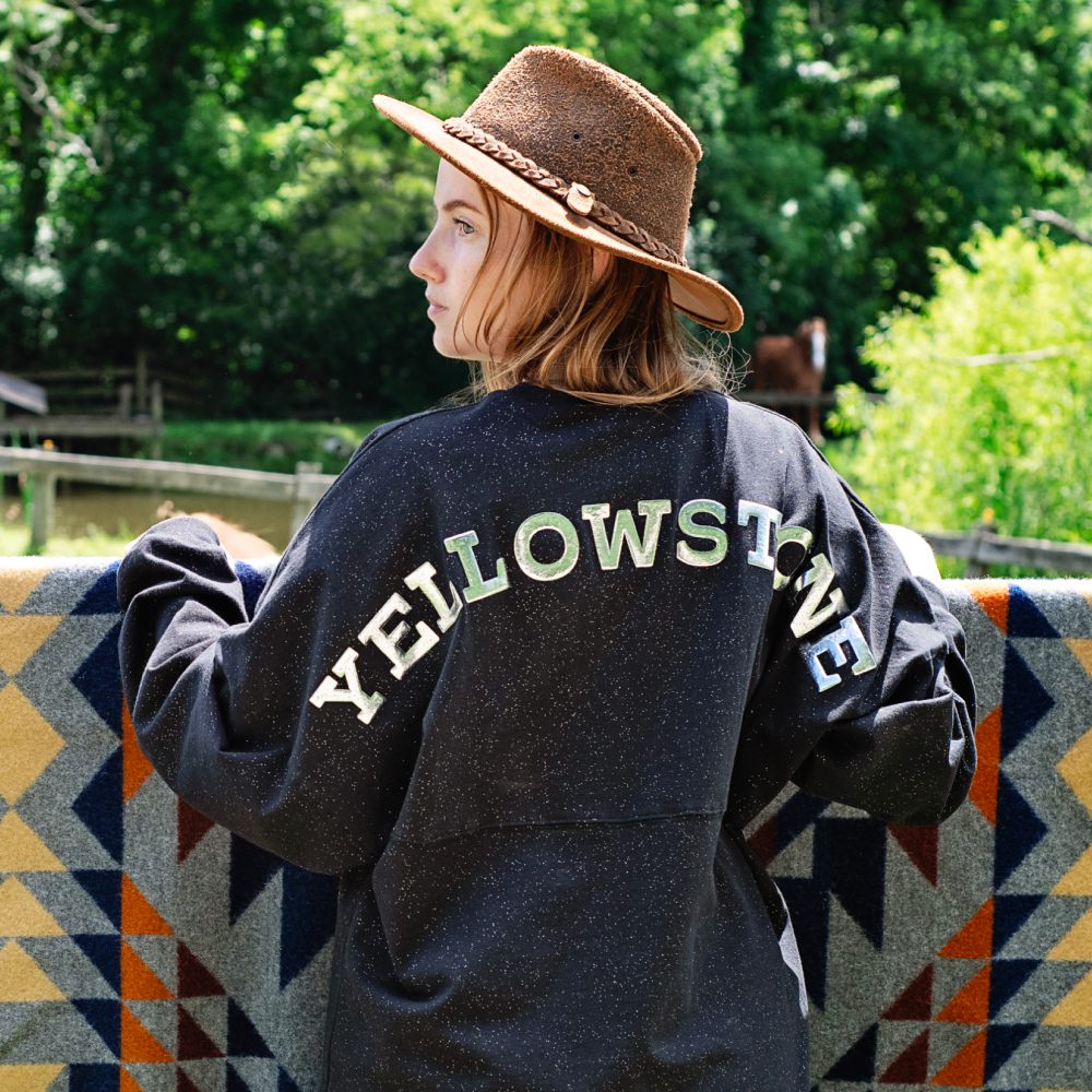 Yellowstone Sparkle Oversized Spirit Jersey