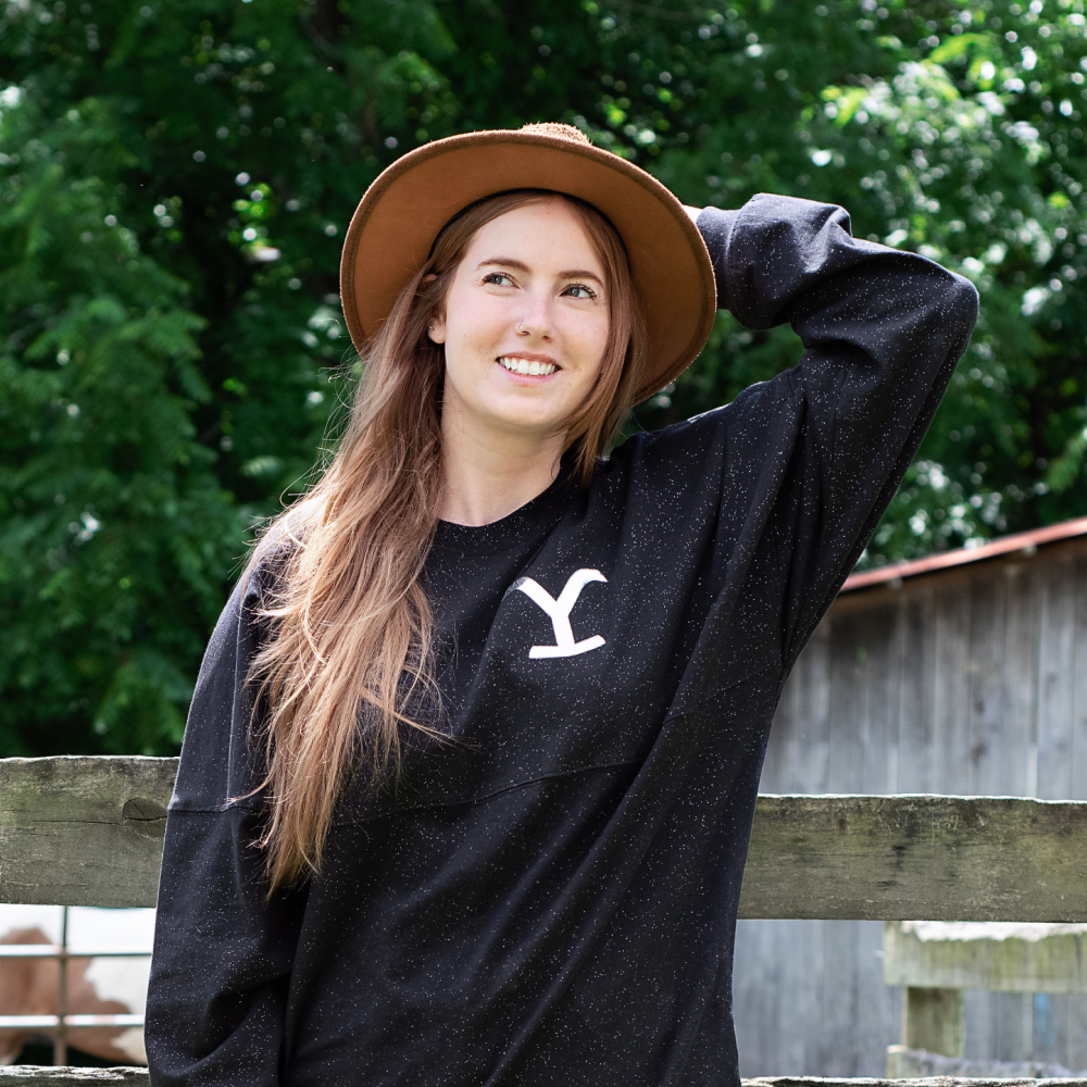 Yellowstone Sparkle Oversized Spirit Jersey