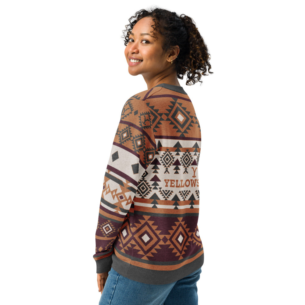 Yellowstone Barn Holiday Unisex Knit Sweater