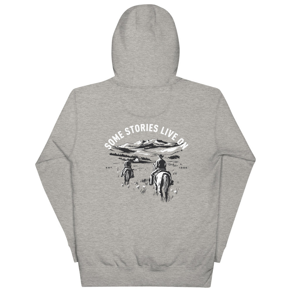 Yellowstone Some Stories Live On Unisex Premium Hoodie