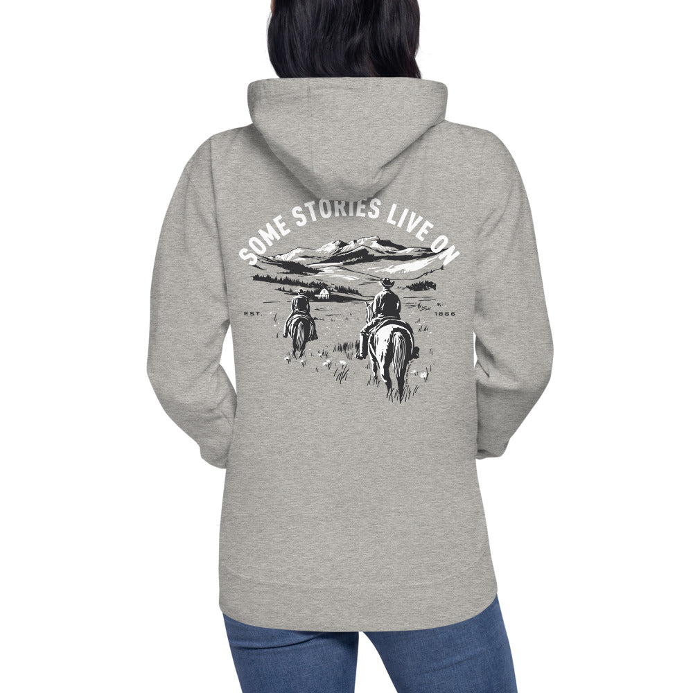 Yellowstone Some Stories Live On Unisex Premium Hoodie