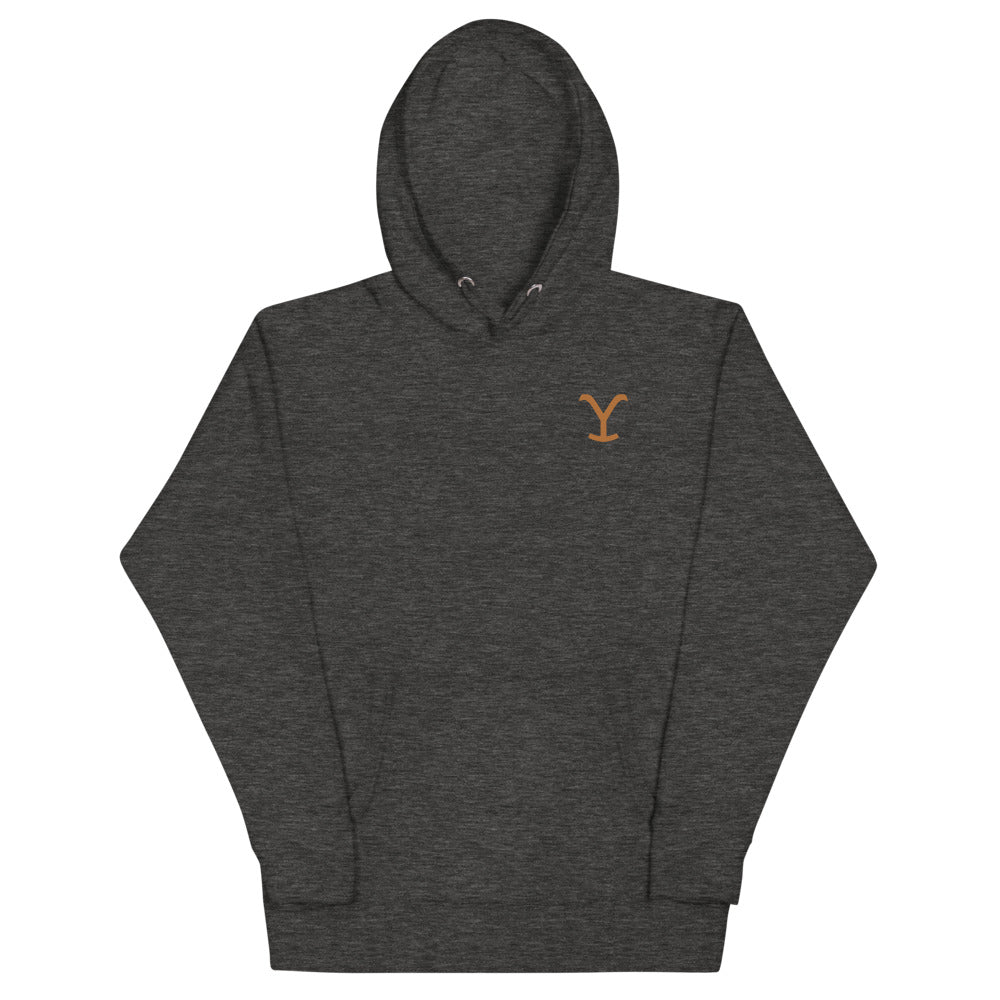 Yellowstone You Live With The Land Unisex Premium Hoodie