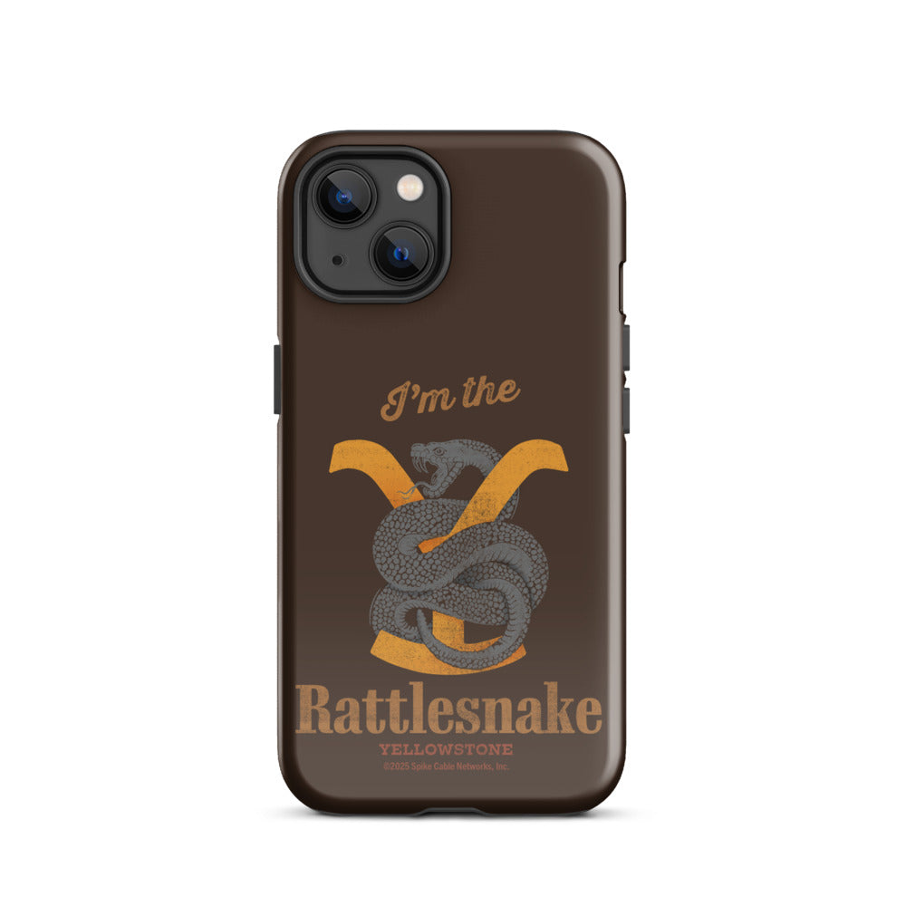 Yellowstone I'm the Rattlesnake iPhone Case