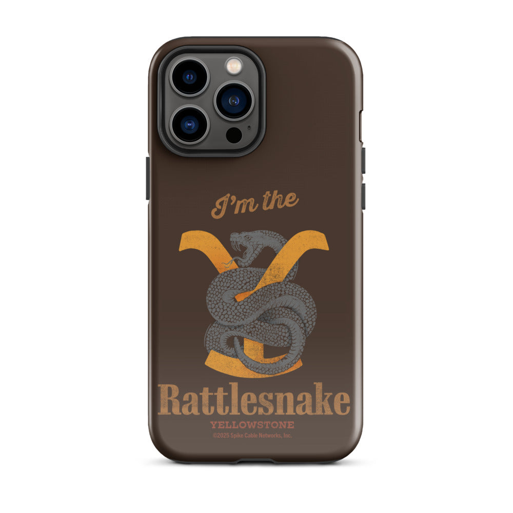 Yellowstone I'm the Rattlesnake iPhone Case