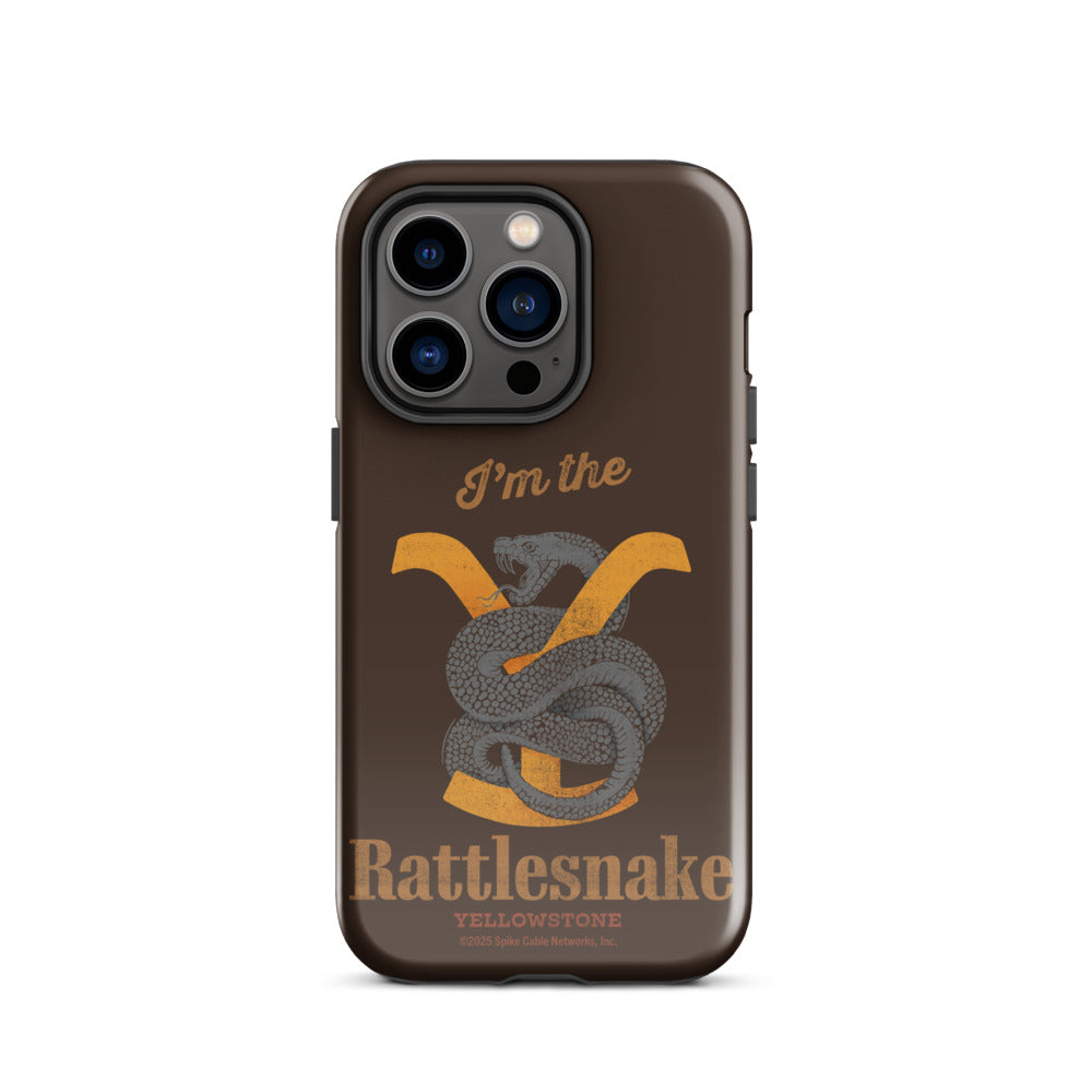 Yellowstone I'm the Rattlesnake iPhone Case