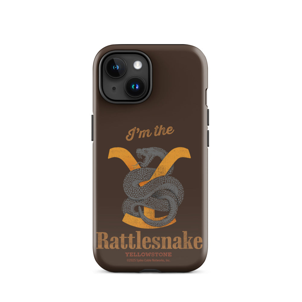 Yellowstone I'm the Rattlesnake iPhone Case