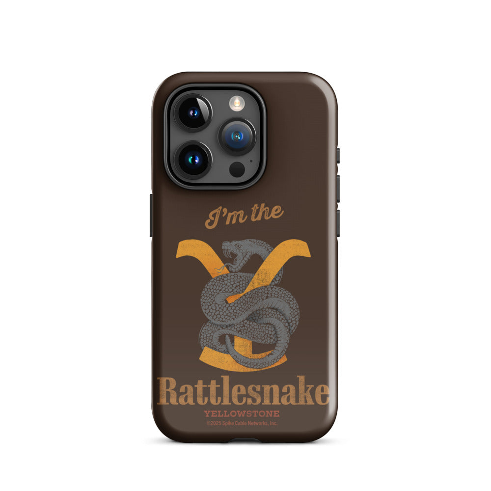 Yellowstone I'm the Rattlesnake iPhone Case