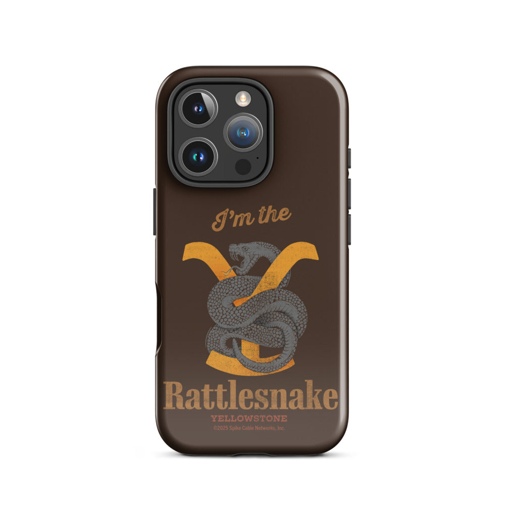 Yellowstone I'm the Rattlesnake iPhone Case
