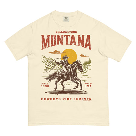 Yellowstone Cowboys Ride Forever Comfort Colors T-Shirt