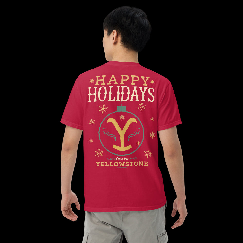 Yellowstone Happy Holidays From Yellowstone Unisex T-Shirt