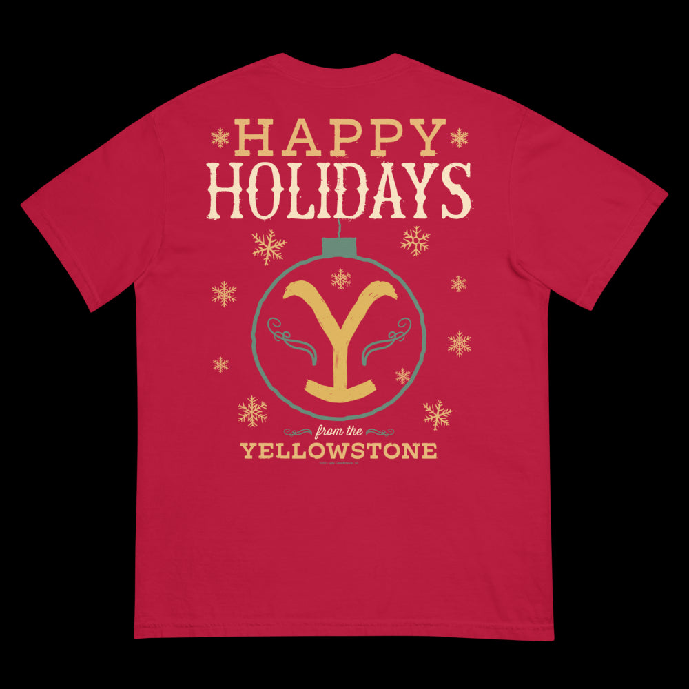 Yellowstone Happy Holidays From Yellowstone Unisex T-Shirt