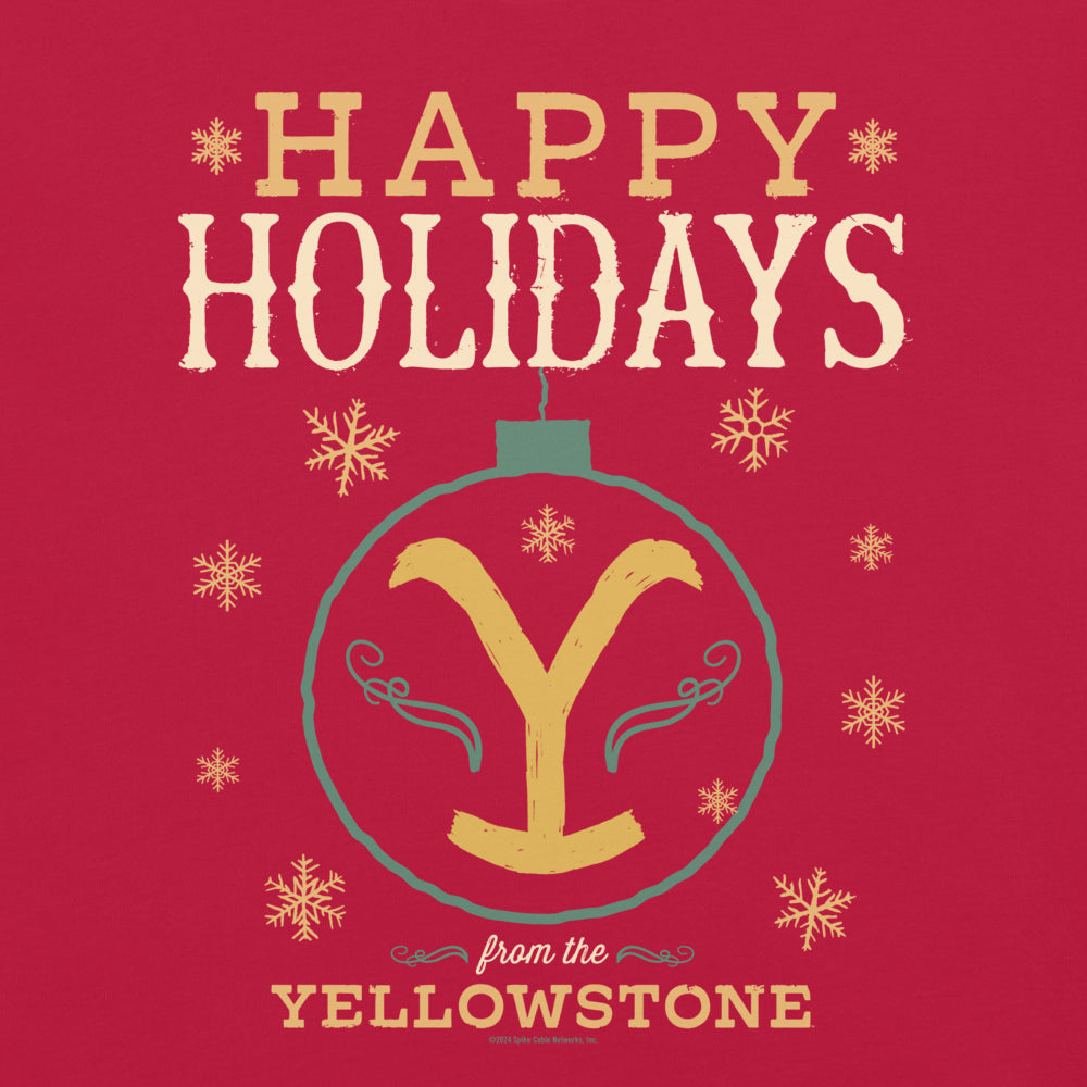 Yellowstone Happy Holidays From Yellowstone Unisex T-Shirt
