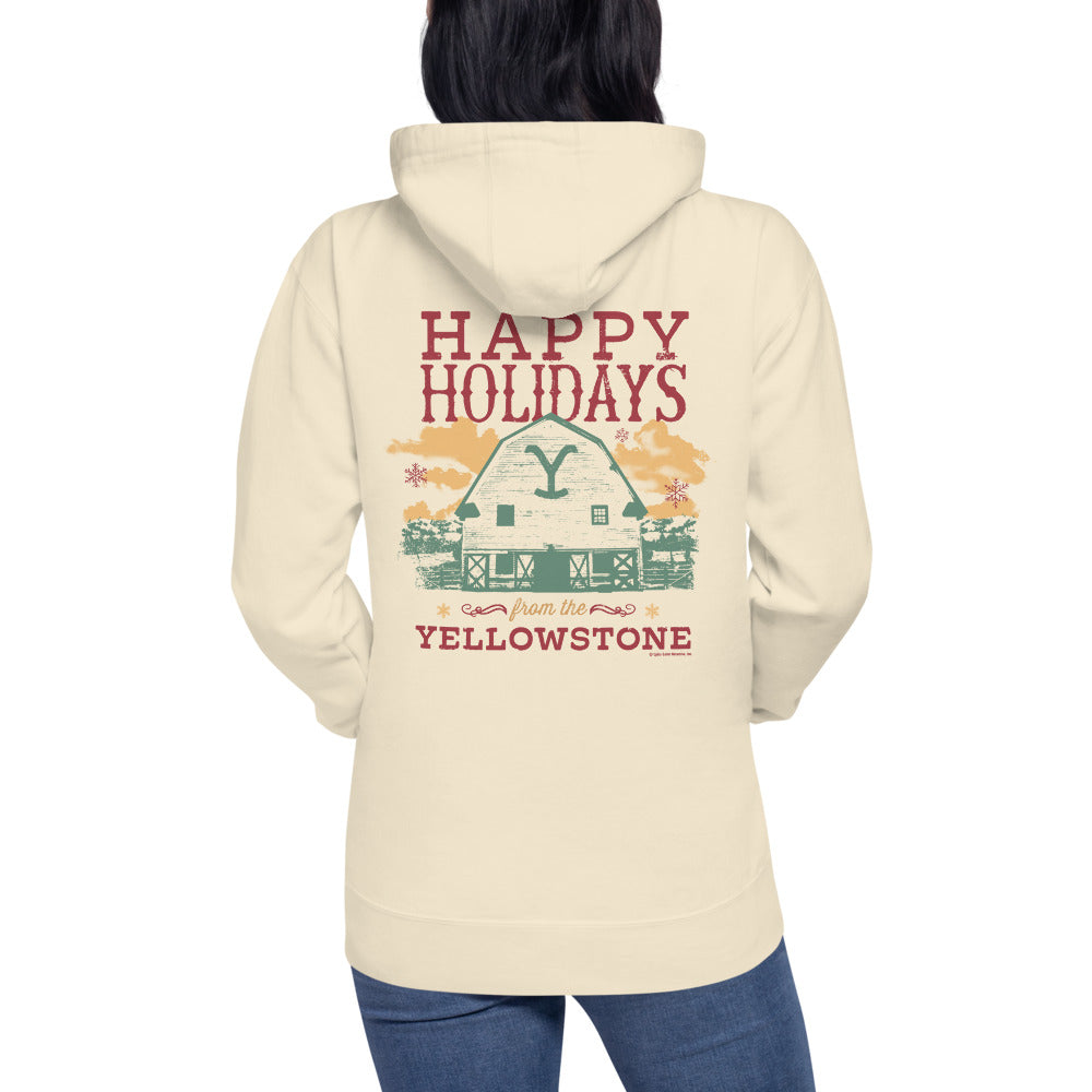 Yellowstone Holiday Barn Unisex Premium Hoodie