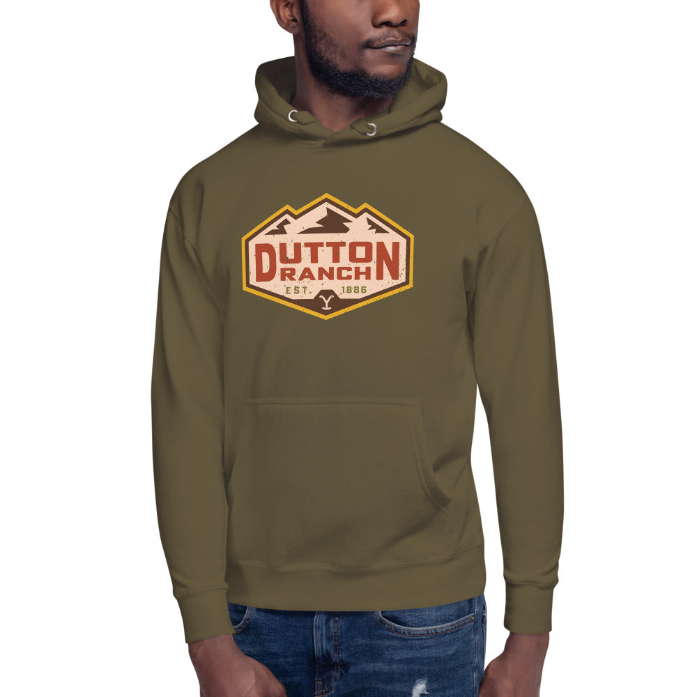 Yellowstone Ranch Patch Unisex Premium Hoodie