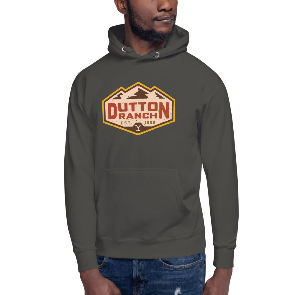 Yellowstone Ranch Patch Unisex Premium Hoodie