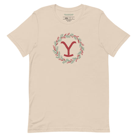 Yellowstone Holiday Wreath Unisex T-Shirt