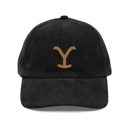 Yellowstone Logo Embroidered Corduroy Hat