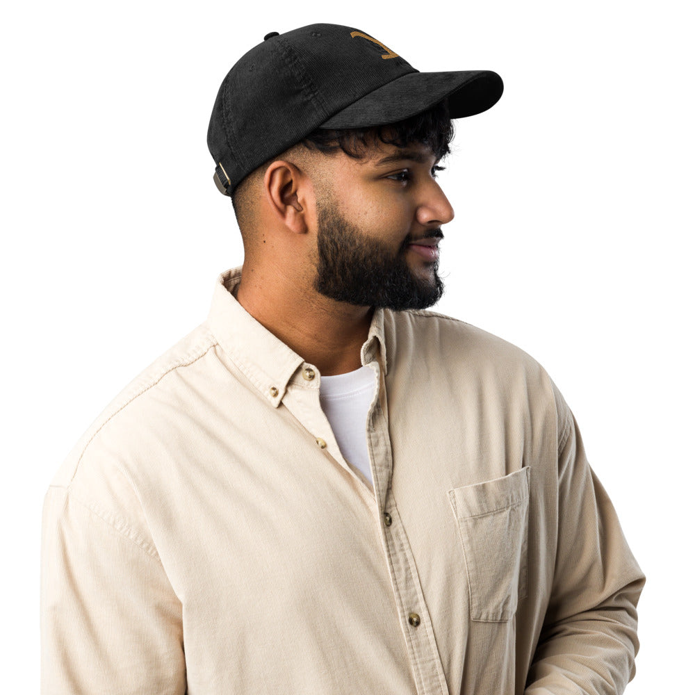 Yellowstone Logo Embroidered Corduroy Hat