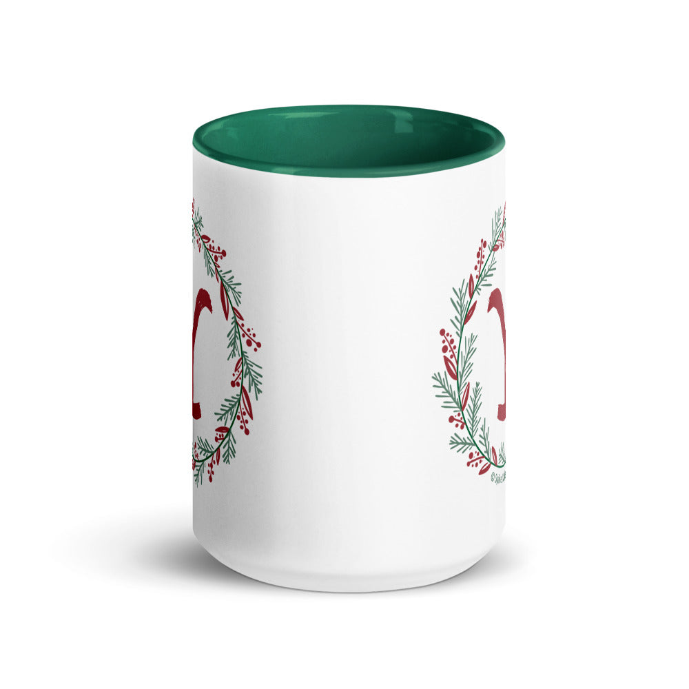 Yellowstone Wreath Two-Tone Mug