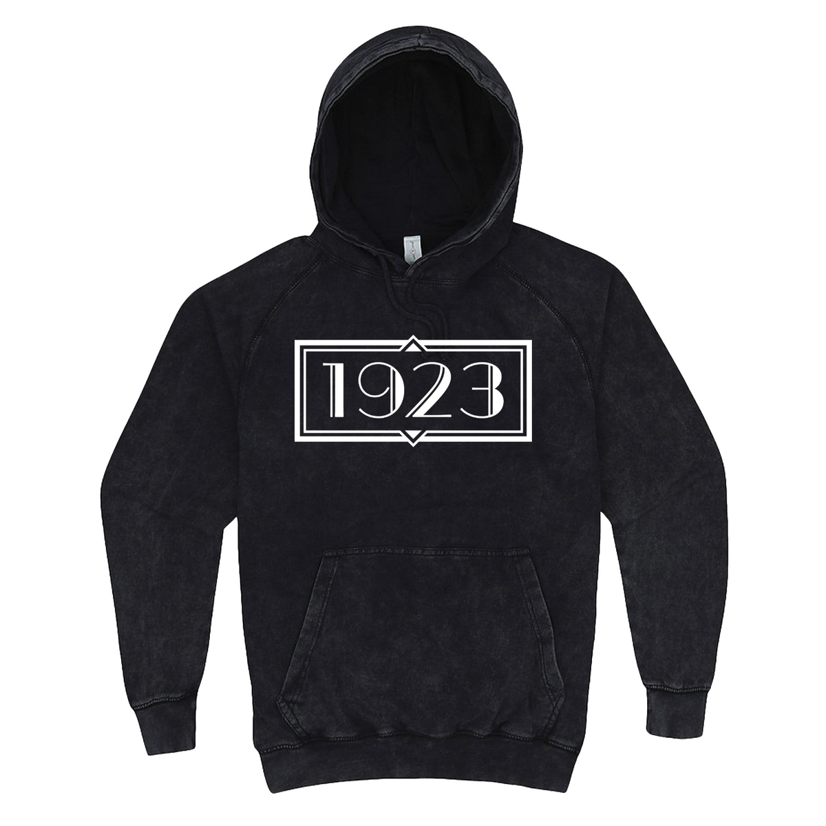Yellowstone 1923 Logo Distressed Hooded Sweatshirt Yellowstone Shop