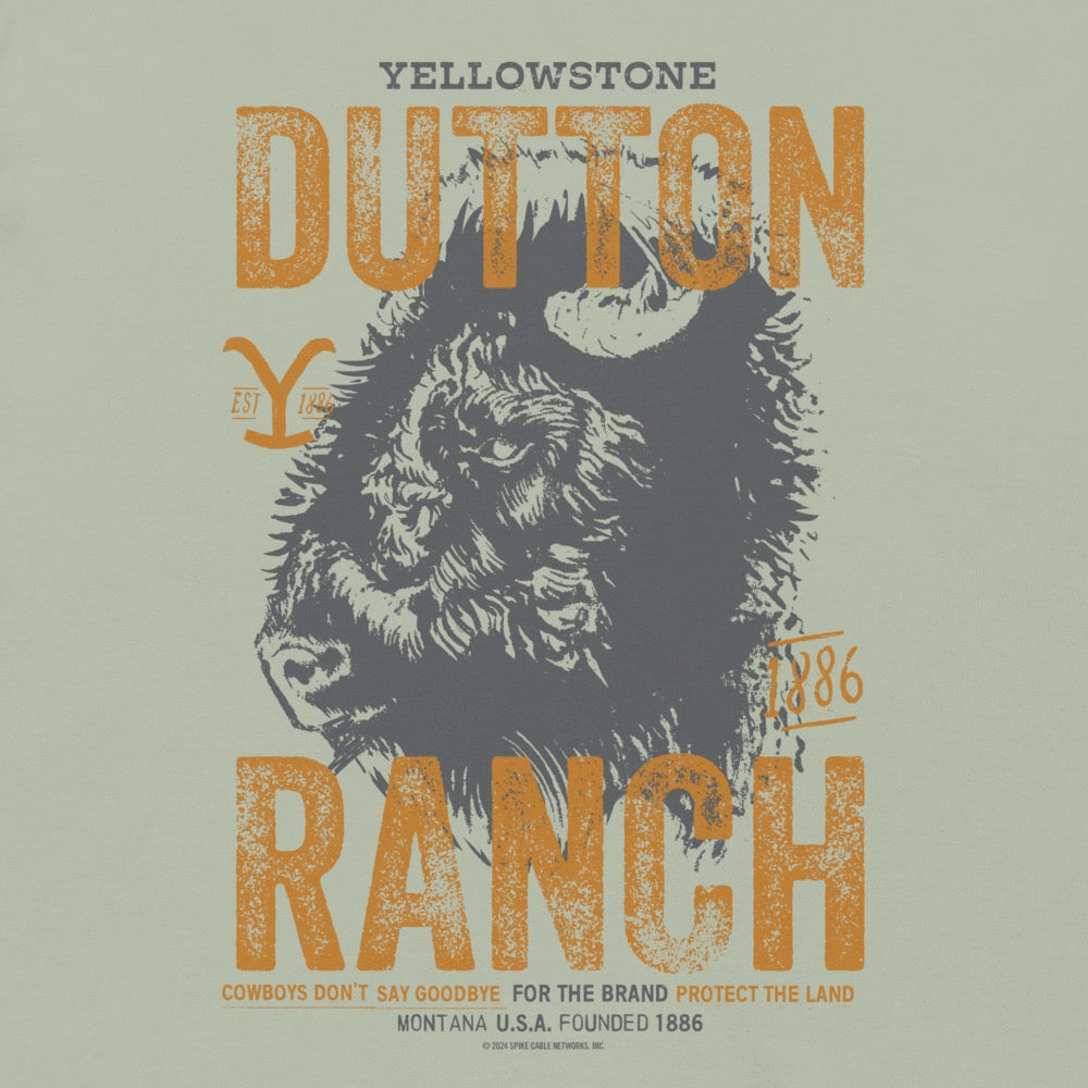 Yellowstone Bison Comfort Colors T-Shirt