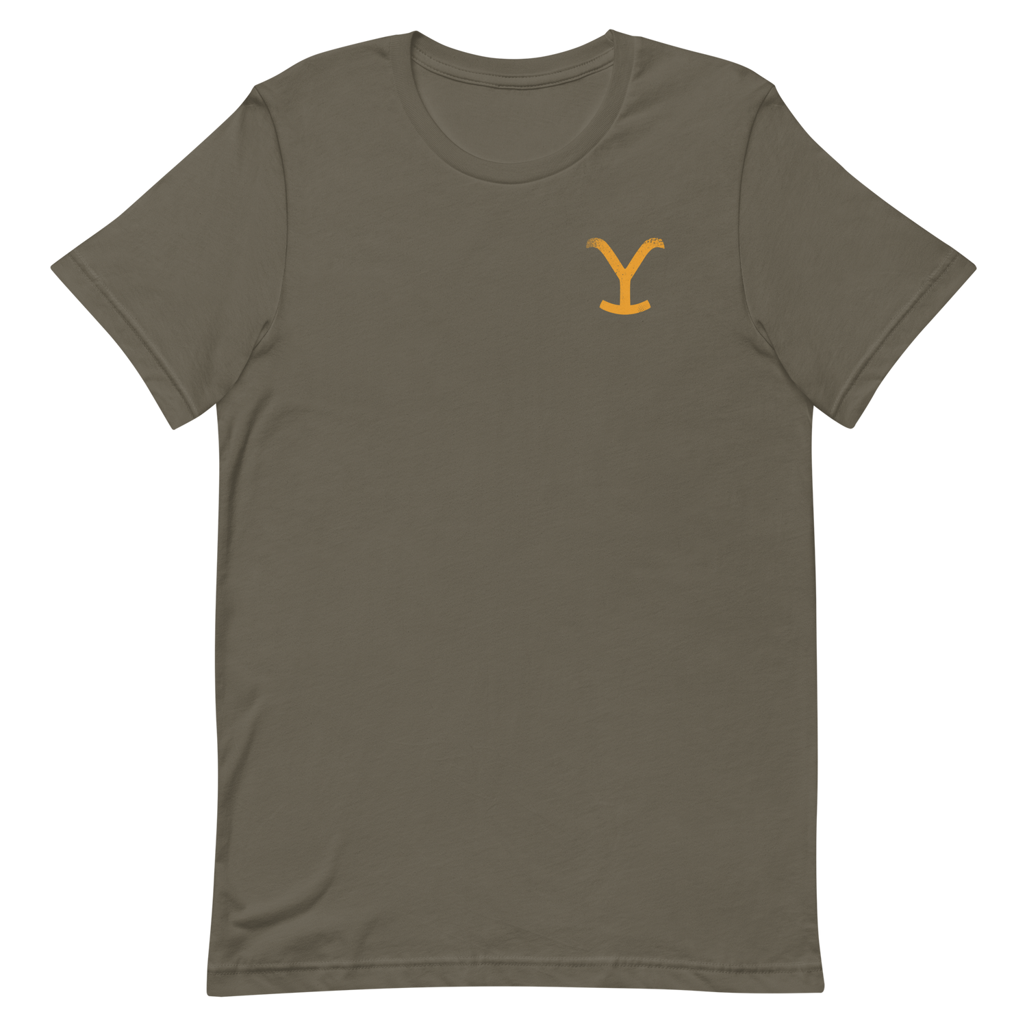 Yellowstone Cowboys Don't Say Goodbye Adult Short Sleeve T-Shirt
