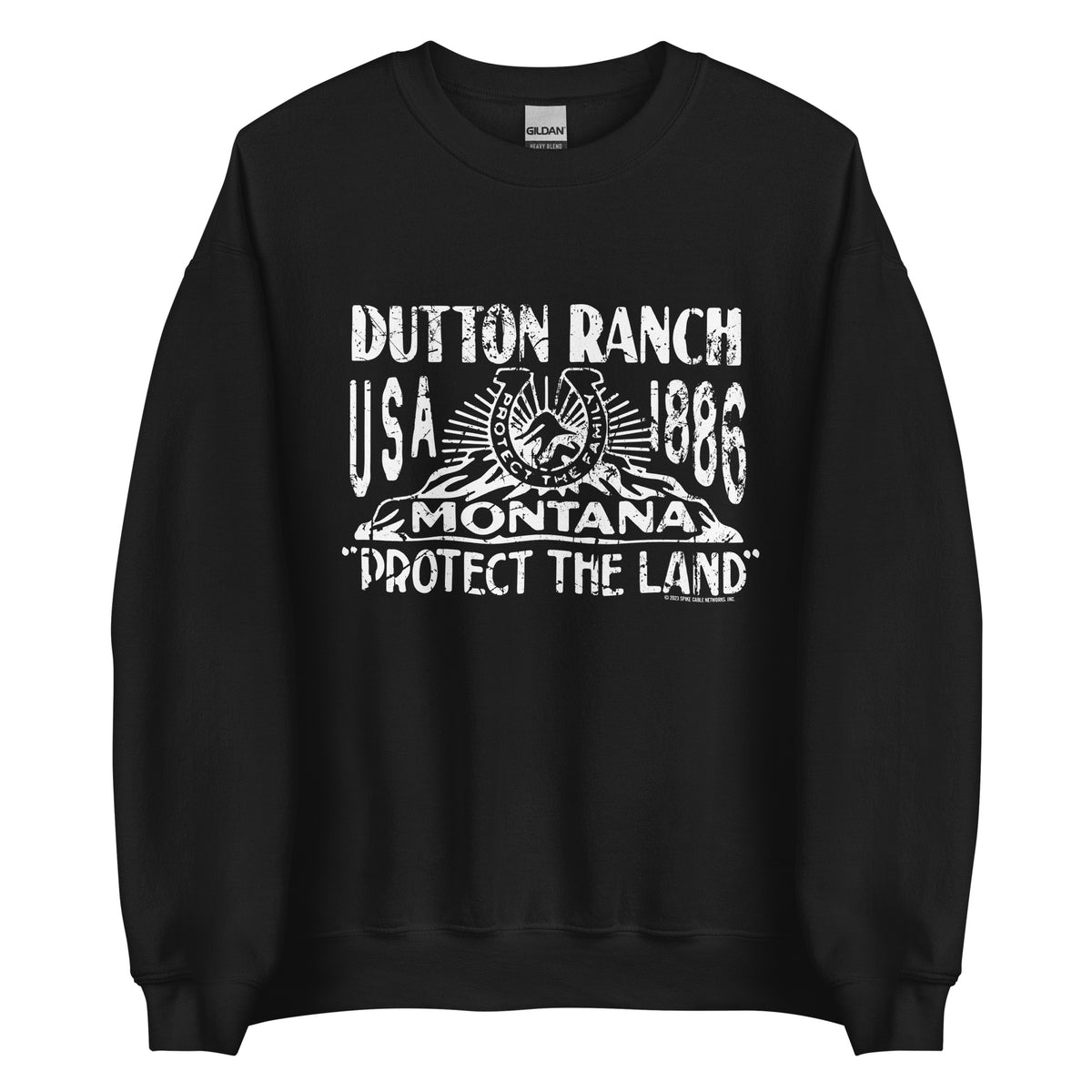 Yellowstone Protect The Land Crewneck Sweatshirt Yellowstone Shop