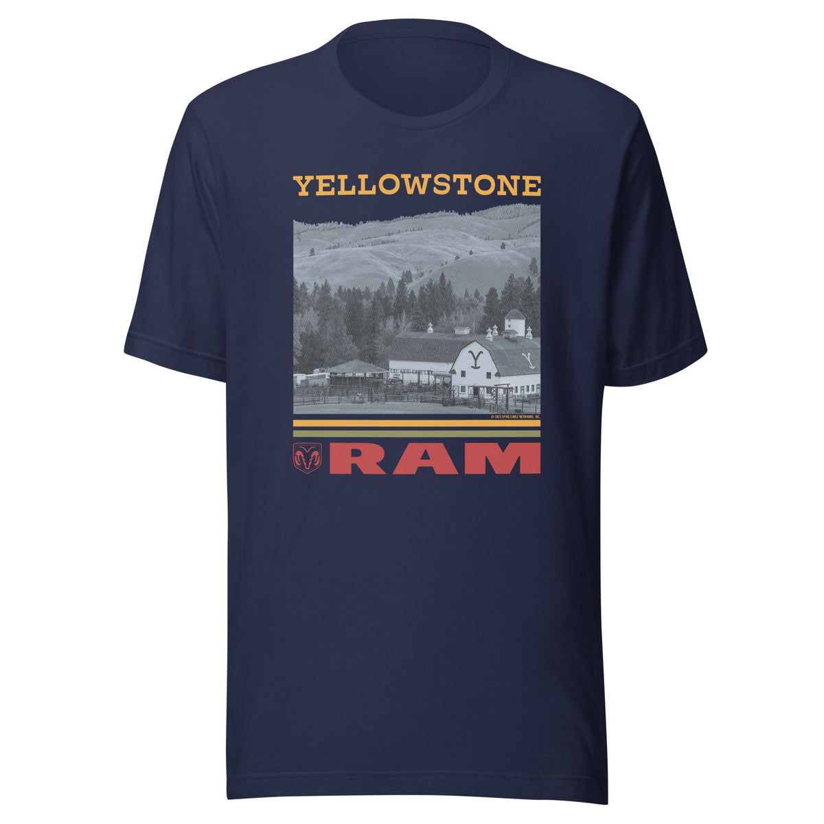 Yellowstone x Ram Scenic TShirt Yellowstone Shop