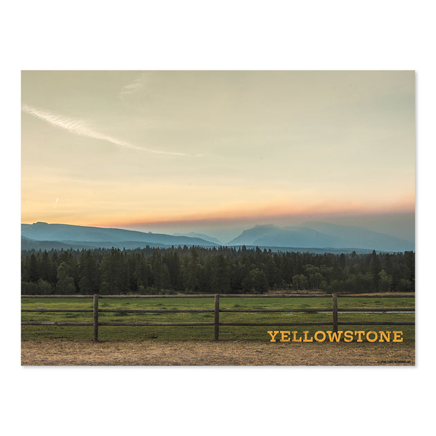 Yellowstone TV Show Dutton Ranch Horizontal Wood Wall Decor - Large  Yellowstone Dutton Ranch Sign