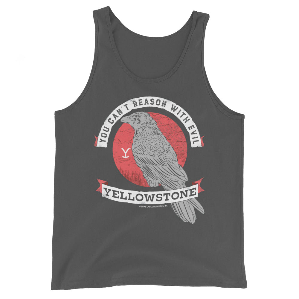 Yellowstone Can't Reason With Evil Unisex Tank Top