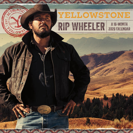 Yellowstone: Rip Wheeler 2026 Wall Calendar
