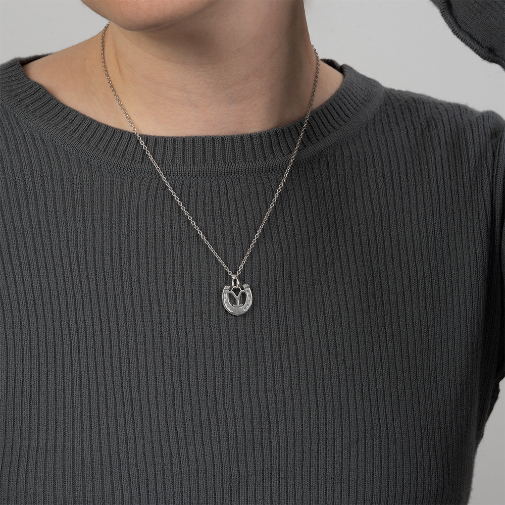 Yellowstone Horseshoe Pendant Necklace