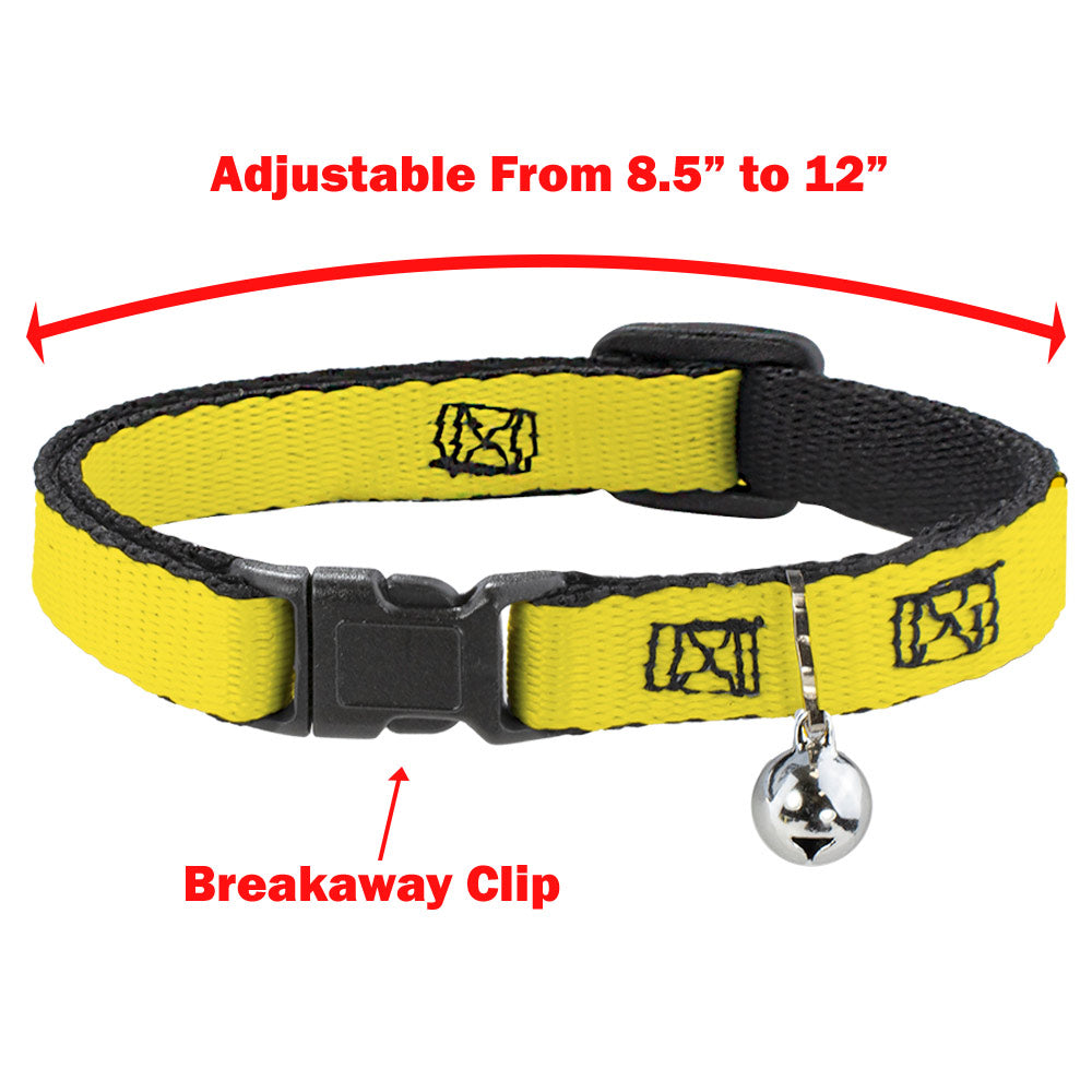 Side view of the plastic breakaway buckle on the Yellowstone collar