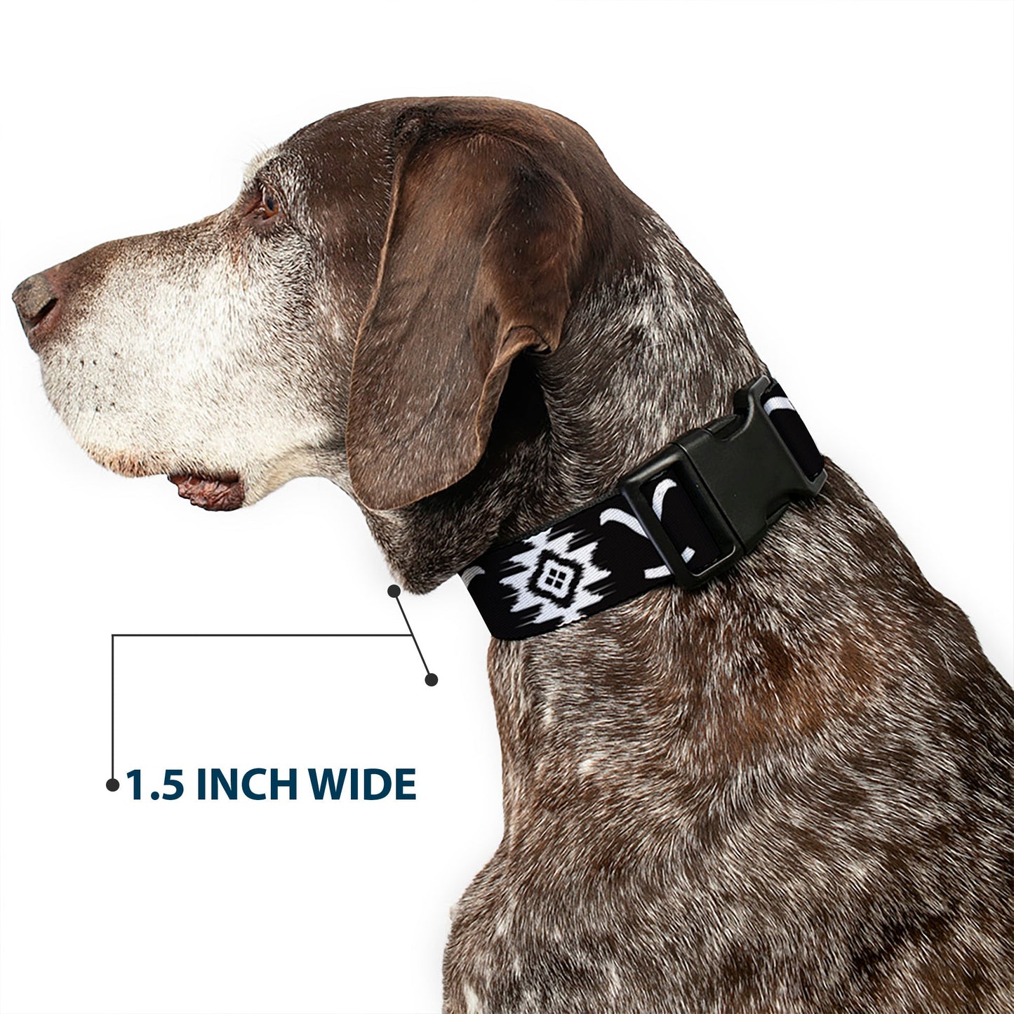 Buckle-Down logo on the Yellowstone pet collar clip