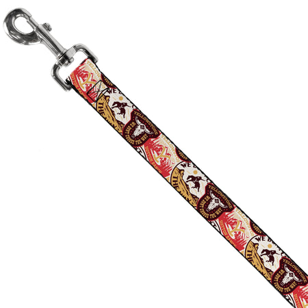 Close-up of the steel swivel snap hook on the Yellowstone dog leash