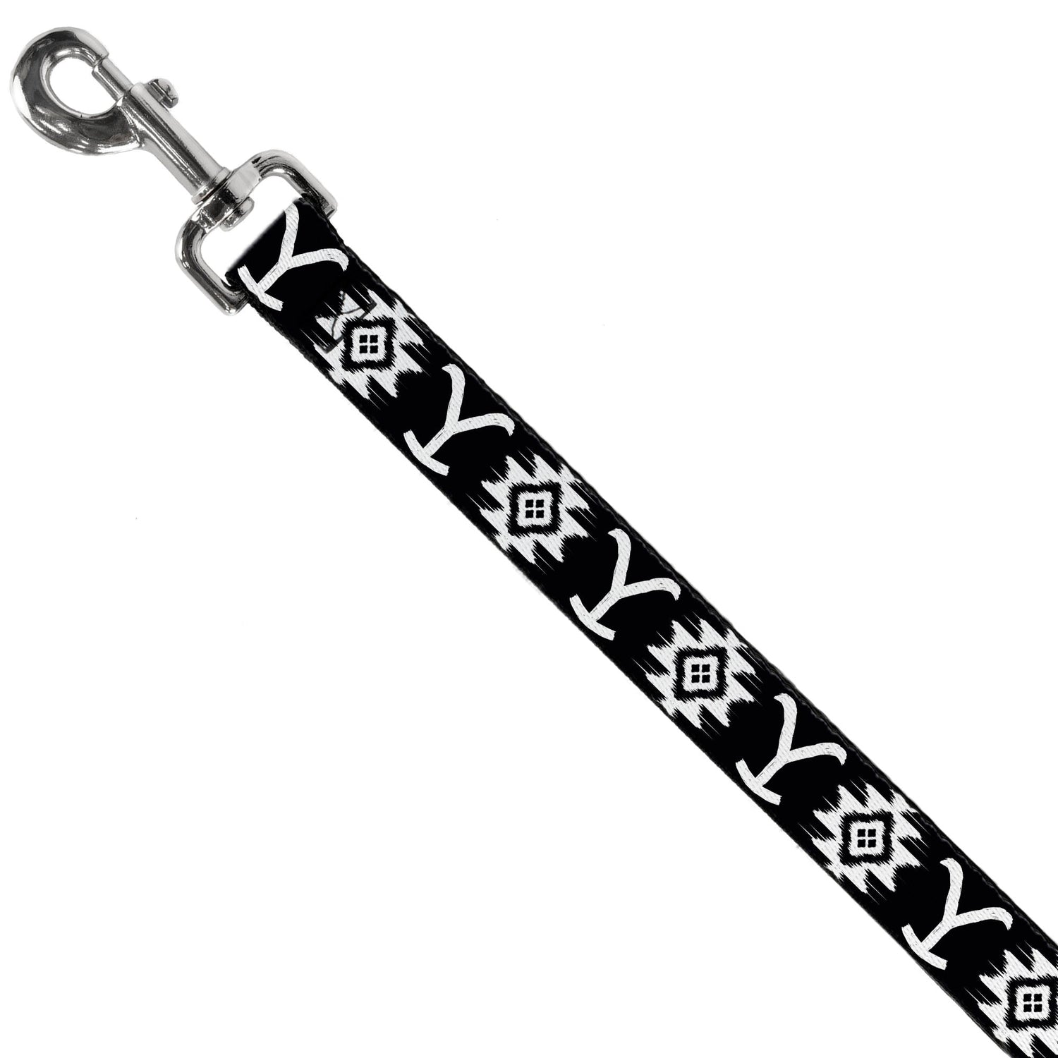 Close-up of the heavy-duty steel spring clip and high-density polyester webbing
