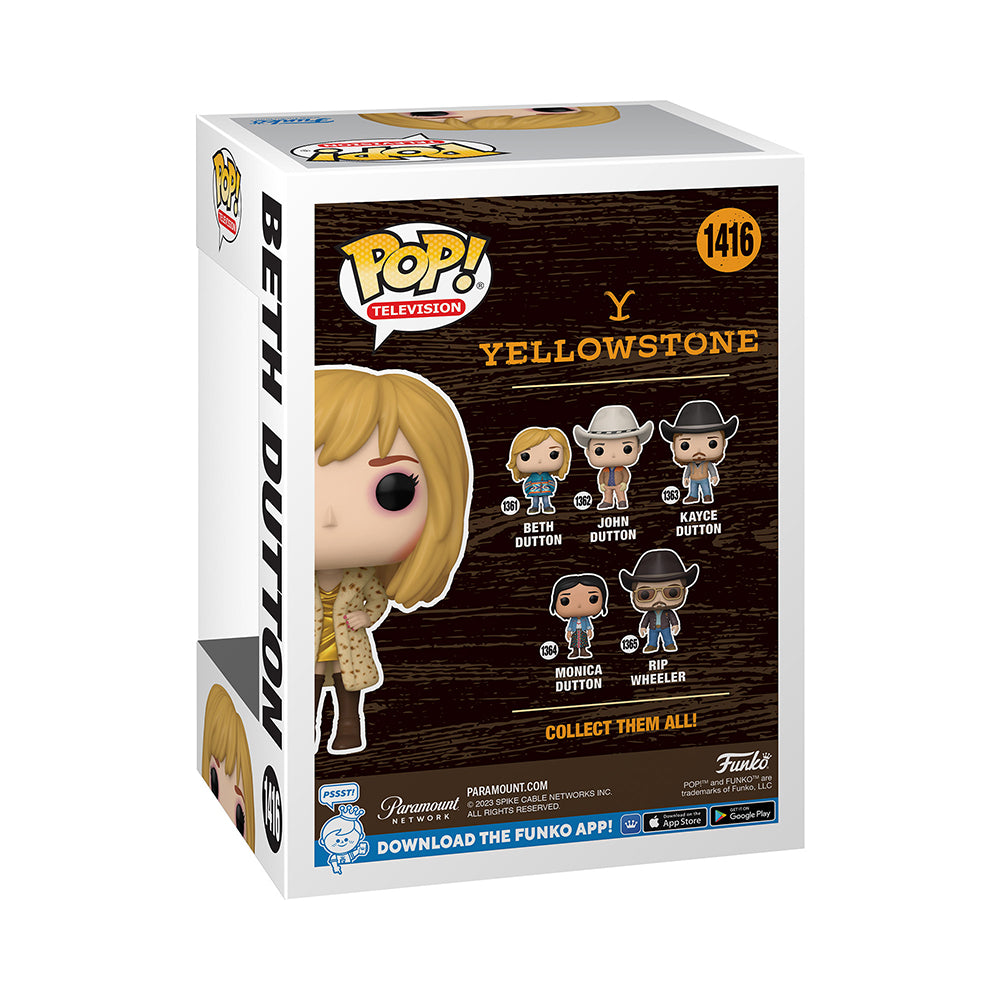 Yellowstone Beth Dutton Metallic Funko Pop! Vinyl Figure (Exclusive Wedding Outfit Edition)