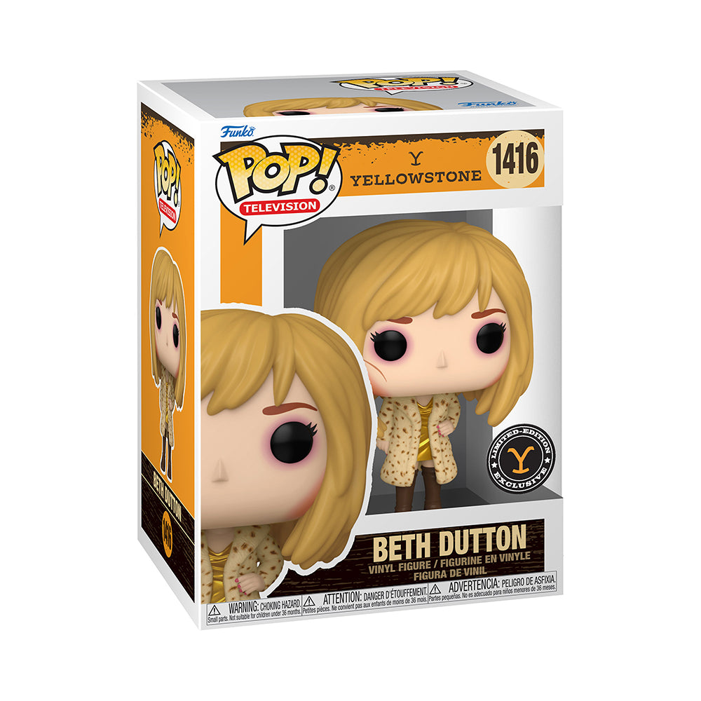 Yellowstone Beth Dutton Metallic Funko Pop! Vinyl Figure (Exclusive Wedding Outfit Edition)