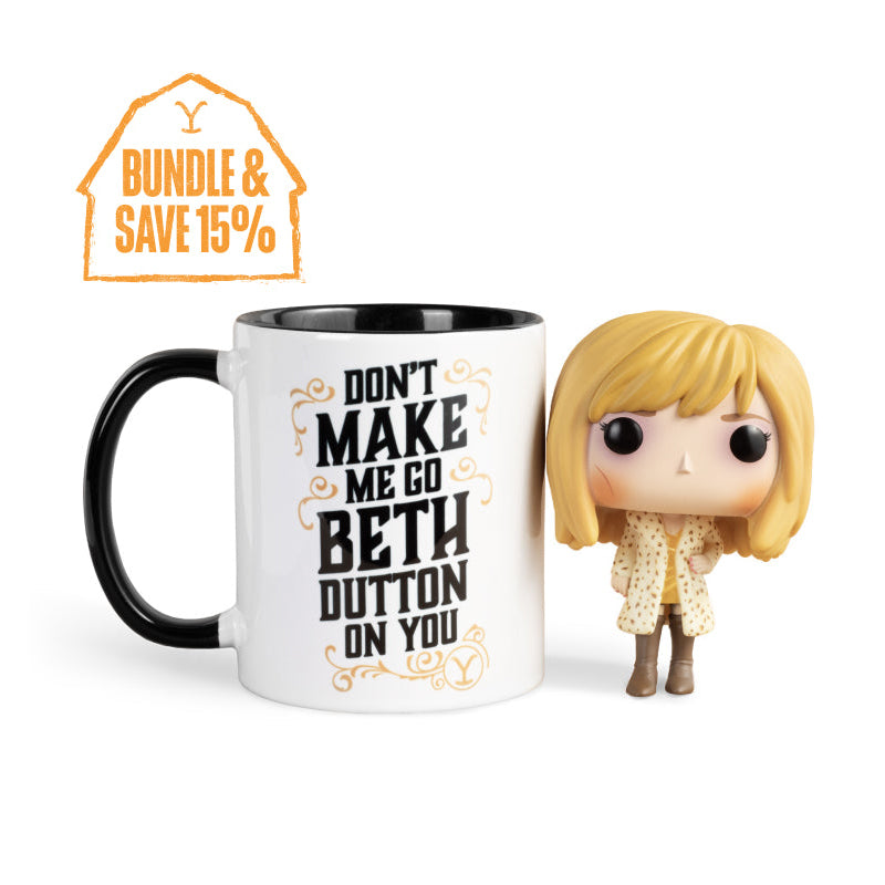 Yellowstone Beth Dutton Metallic Funko Pop! Vinyl Figure (Exclusive Wedding Outfit Edition) Bundle