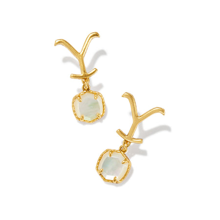 Yellow Rose by Kendra Scott x Yellowstone Dutton Drop Earring