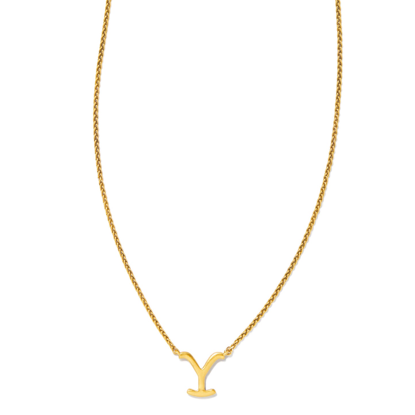 Yellow Rose by Kendra Scott x Yellowstone Dutton Small Short Pendant Necklace